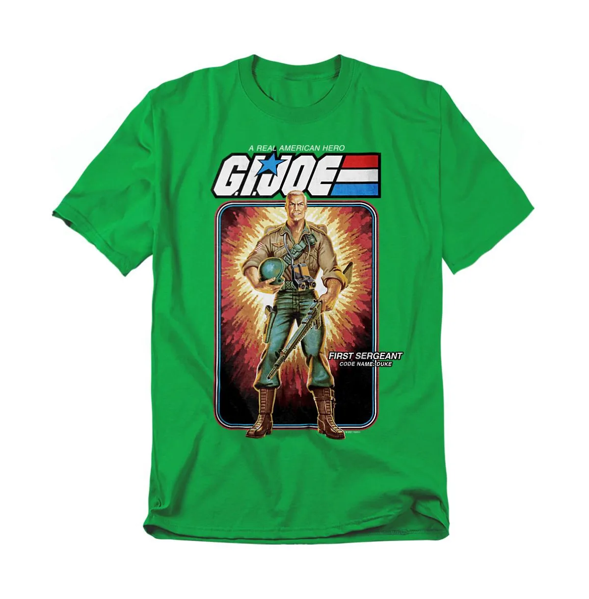 G.i. Joe Duke Card T-Shirt by Logovision