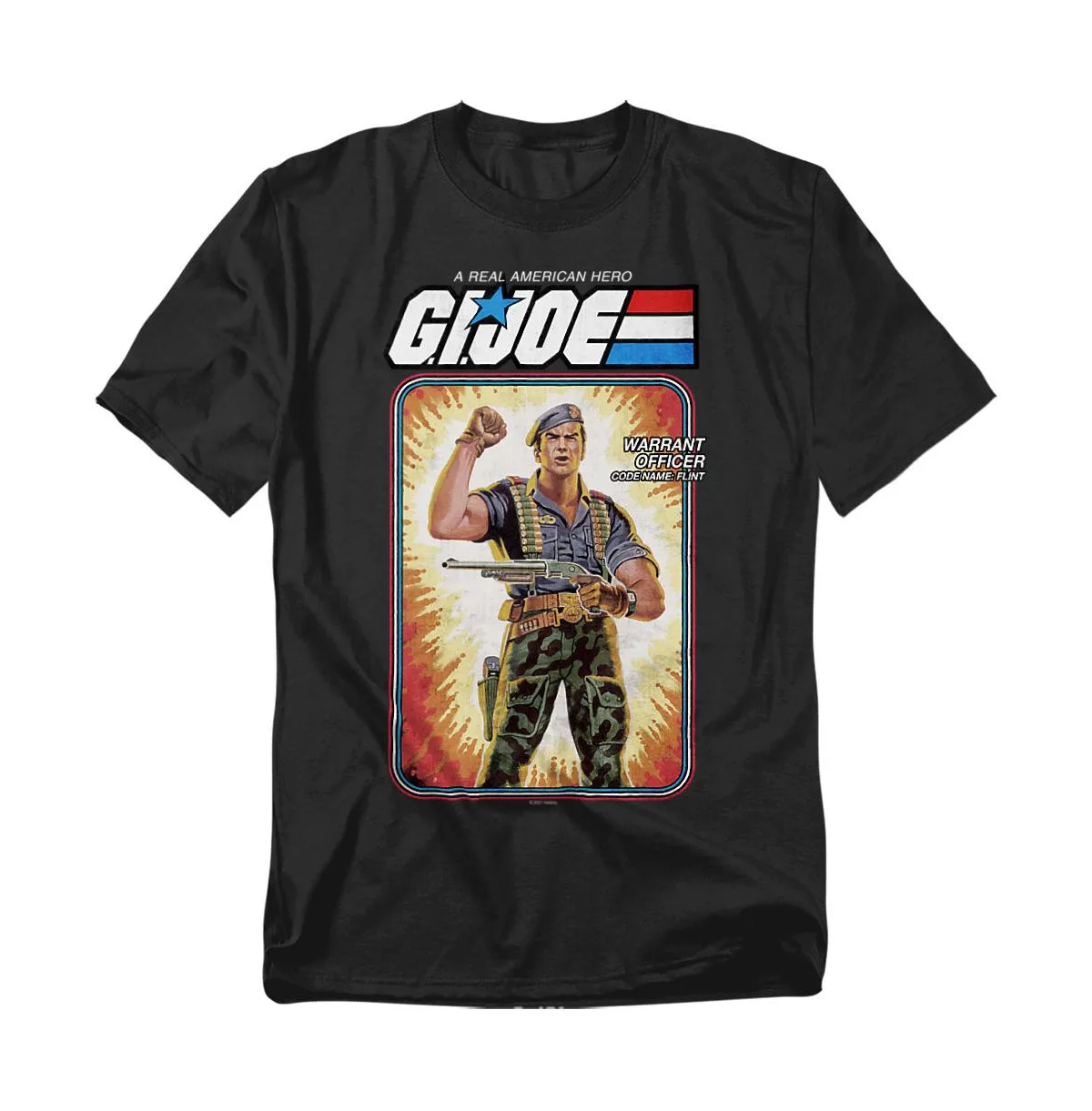 G.i. Joe Flint Card T-Shirt by Logovision