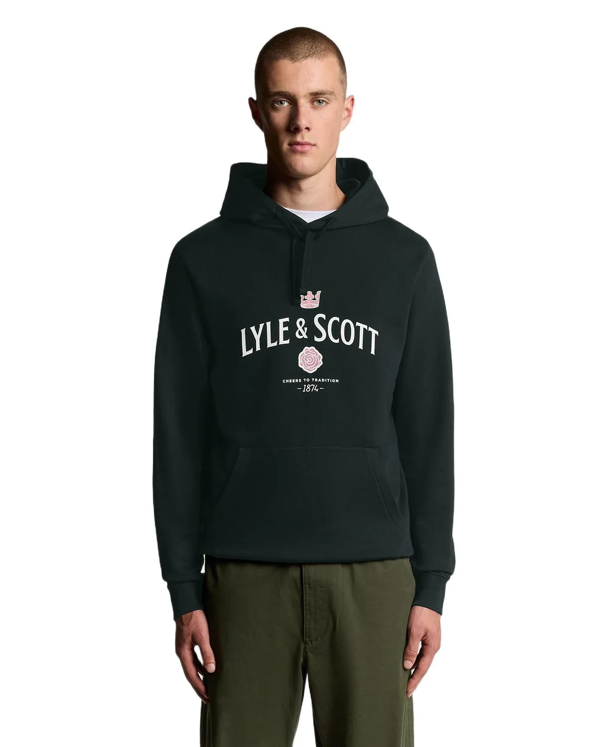 Cheers to Tradition Graphic Hoodie by Lyle & Scott