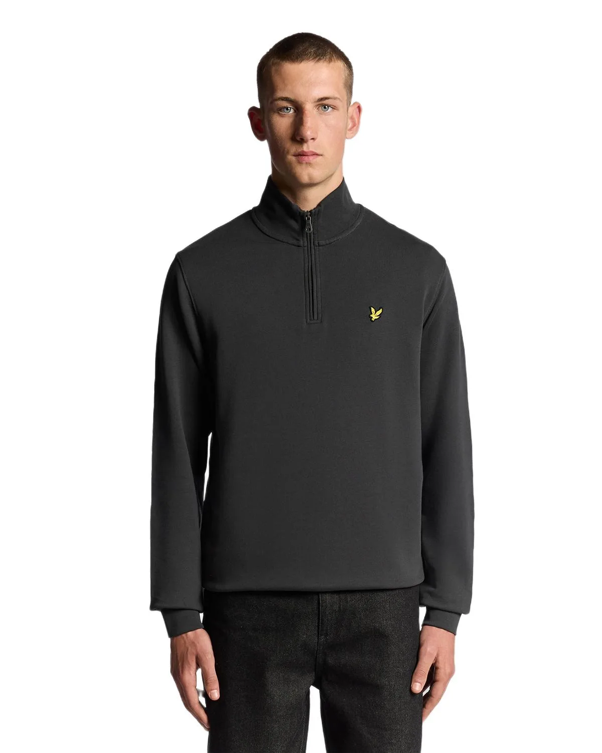 Loopback Quarter Zip Sweat by Lyle & Scott