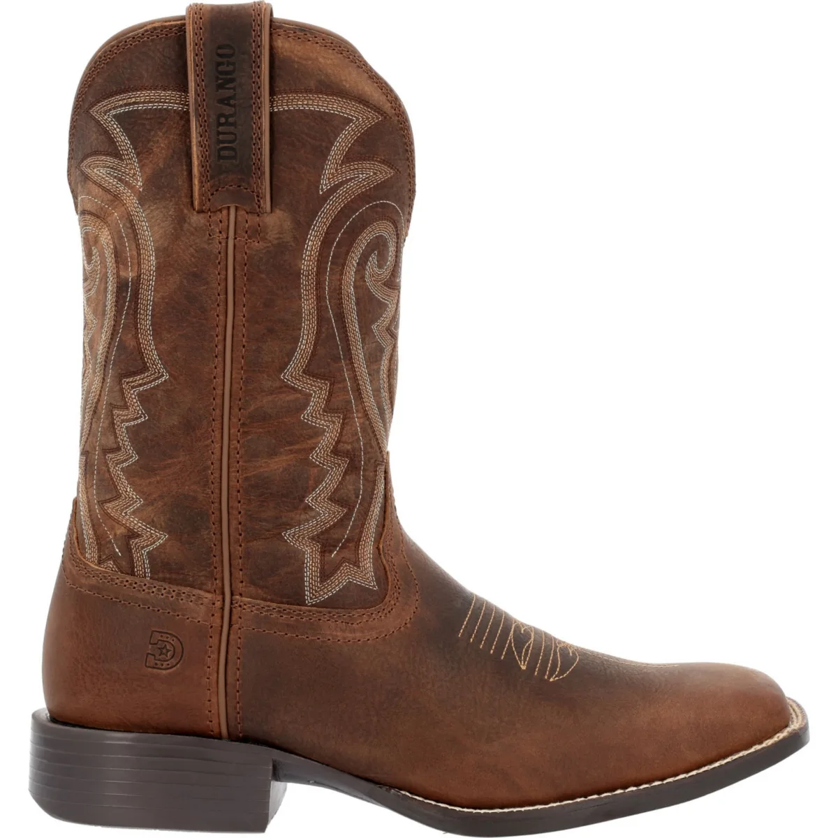 Westward Prairie Brown Western Boot by Durango