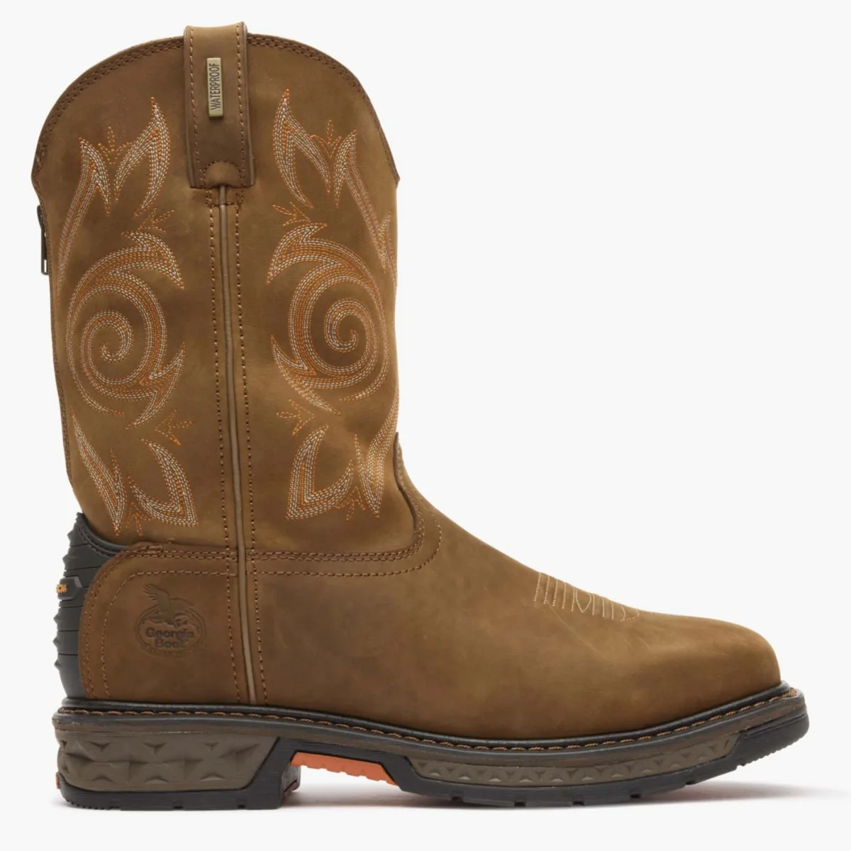 Carbo-Tec Lt Steel Toe Waterproof Pull on Work Boot by Georgia Boot