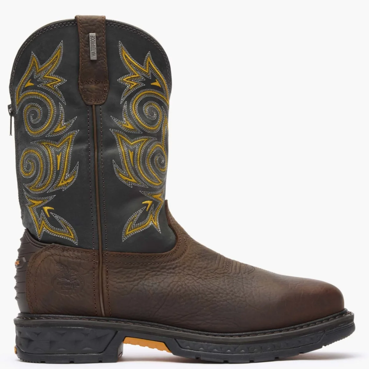 Carbo-Tec Lt Steel Toe Waterproof Pull-On Work Boot by Georgia Boot