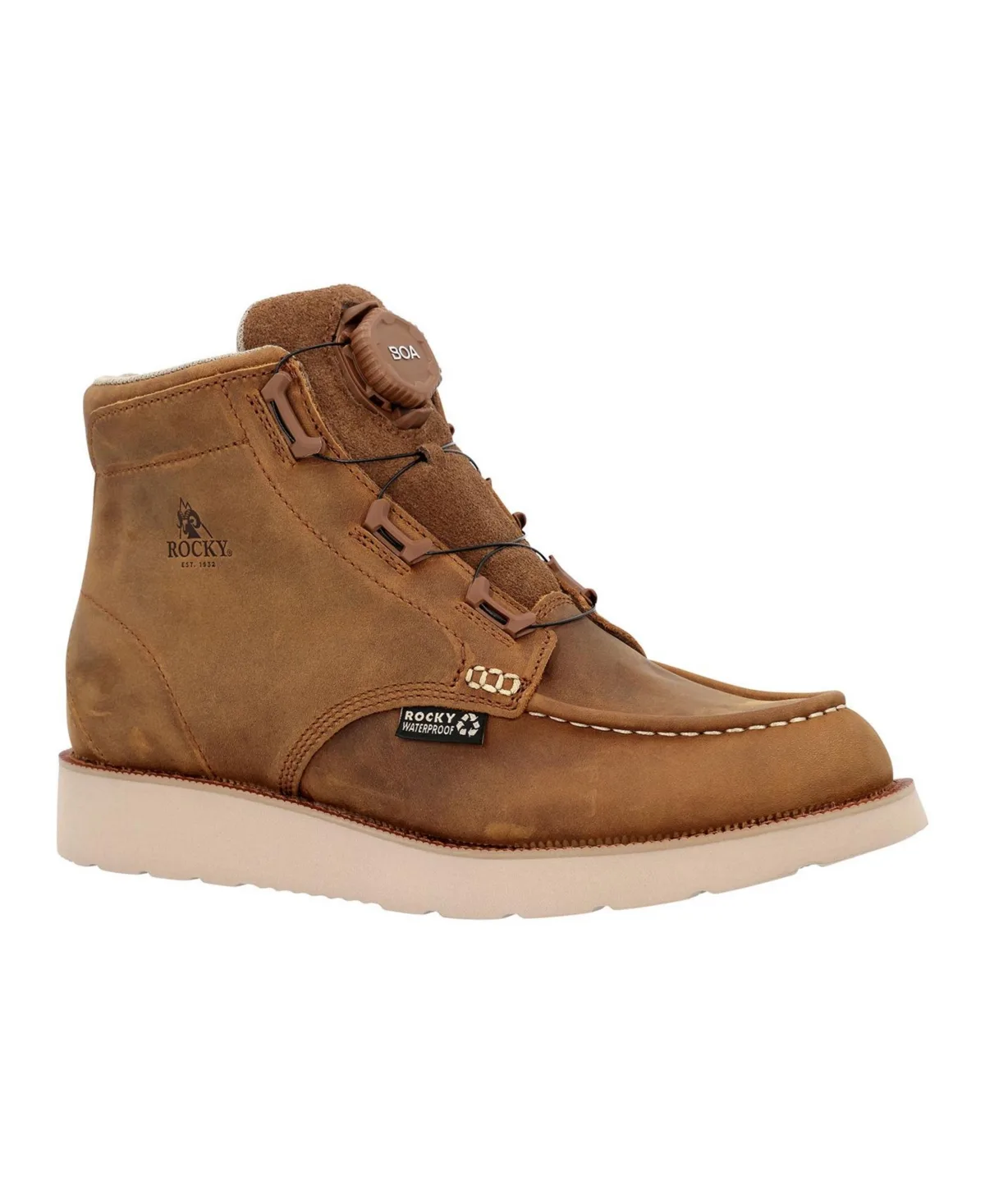 MonoCrepe Wedge Boa Work Boot by Rocky