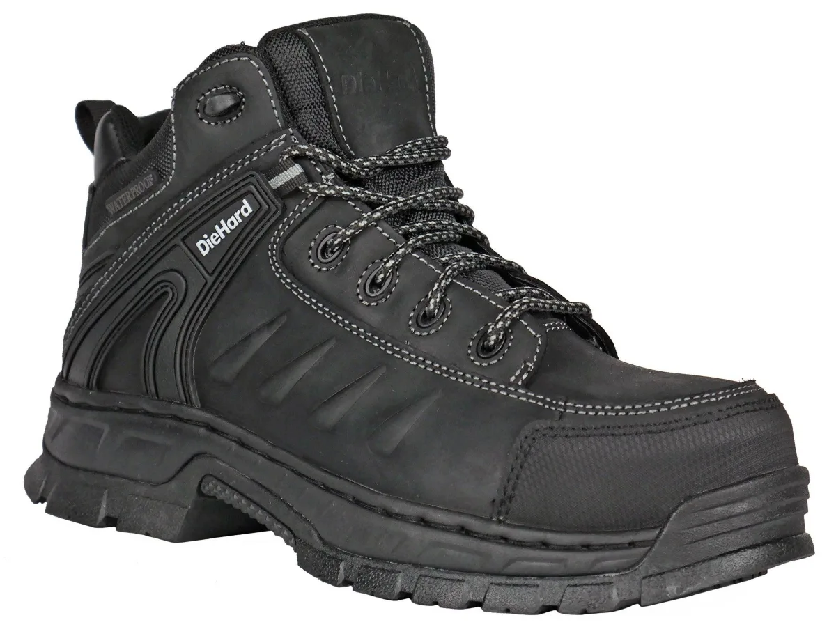 Squire Waterproof Composite Toe Work Boot by Diehard