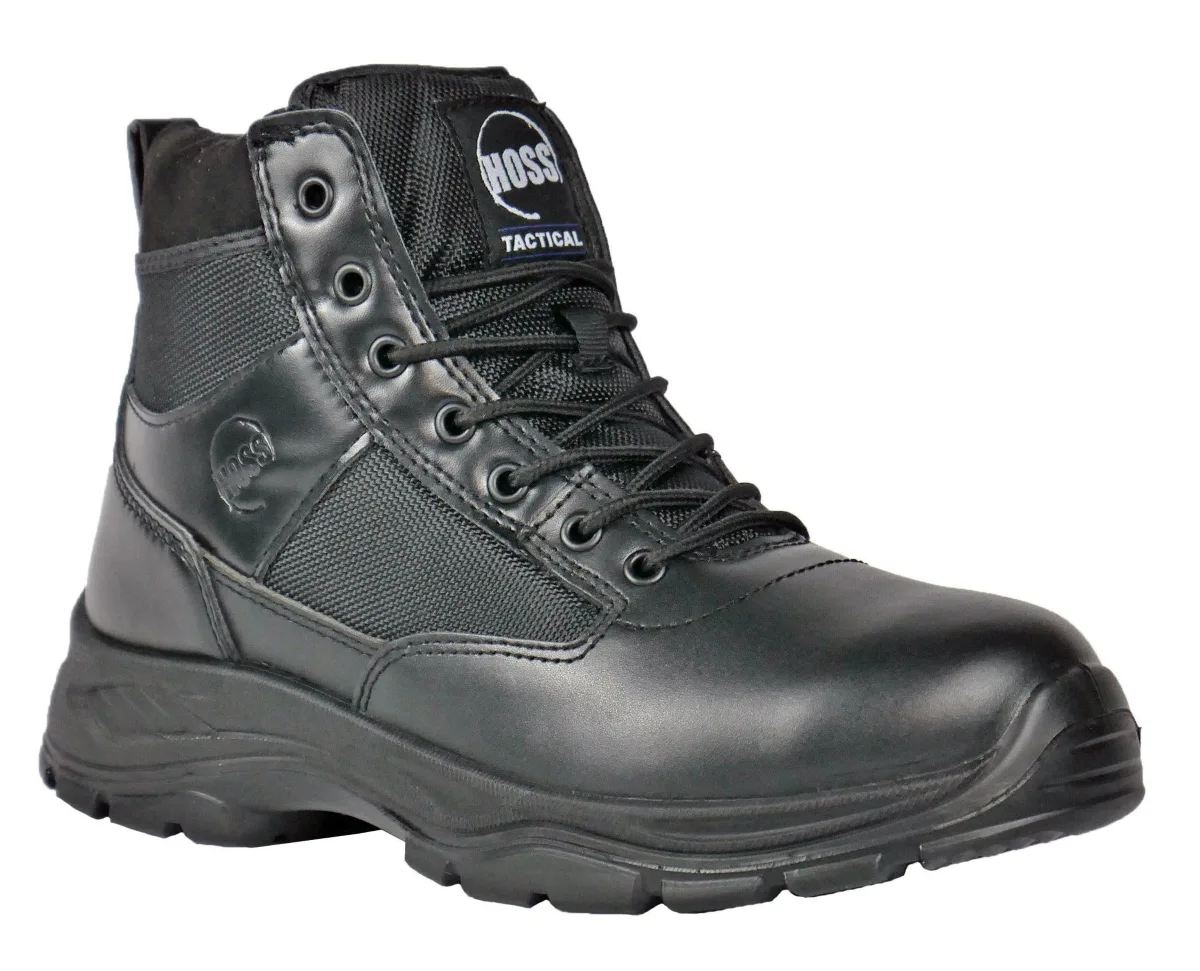 Hoss Watchman 6 Inch Soft Toe Side Zip Work Boot by Hoss Boot Company