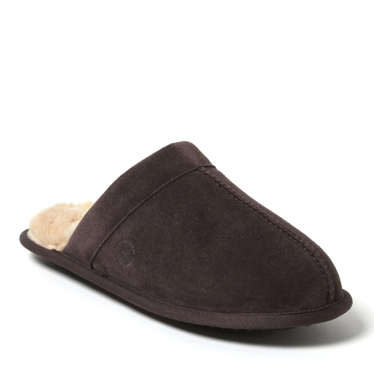 Kirk Genuine Suede Scuff House Slipper by Dearfoams