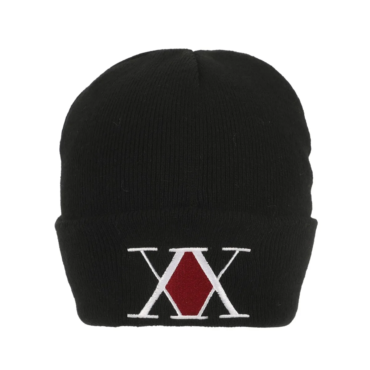 Embroidered Logo Cuff Beanie by Hunter X Hunter