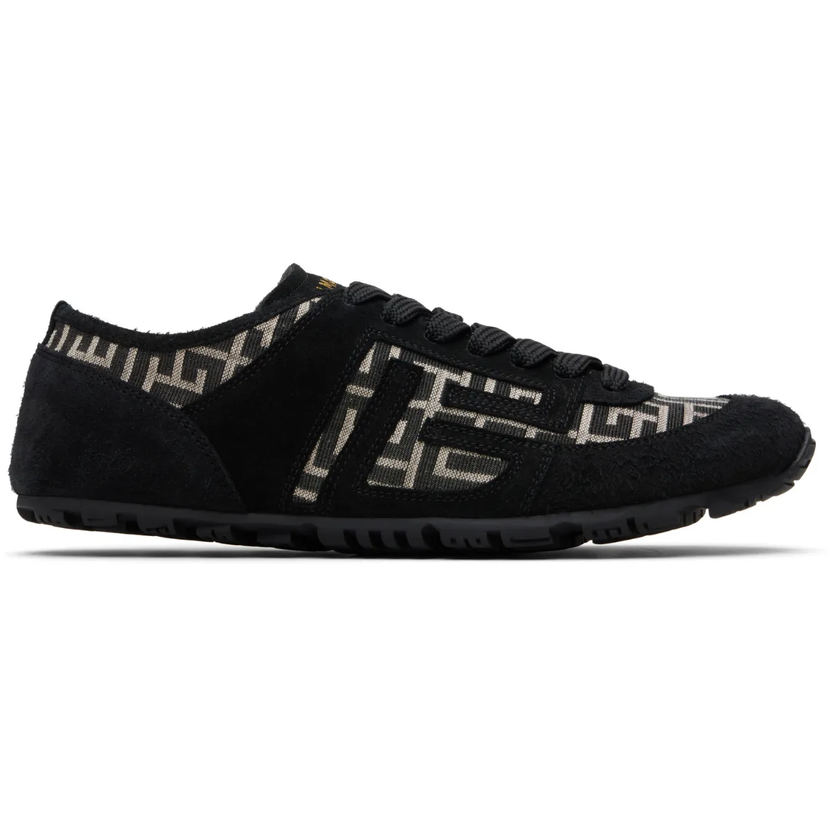 Racer 45 Monogram Jacquard Sneakers by BALMAIN