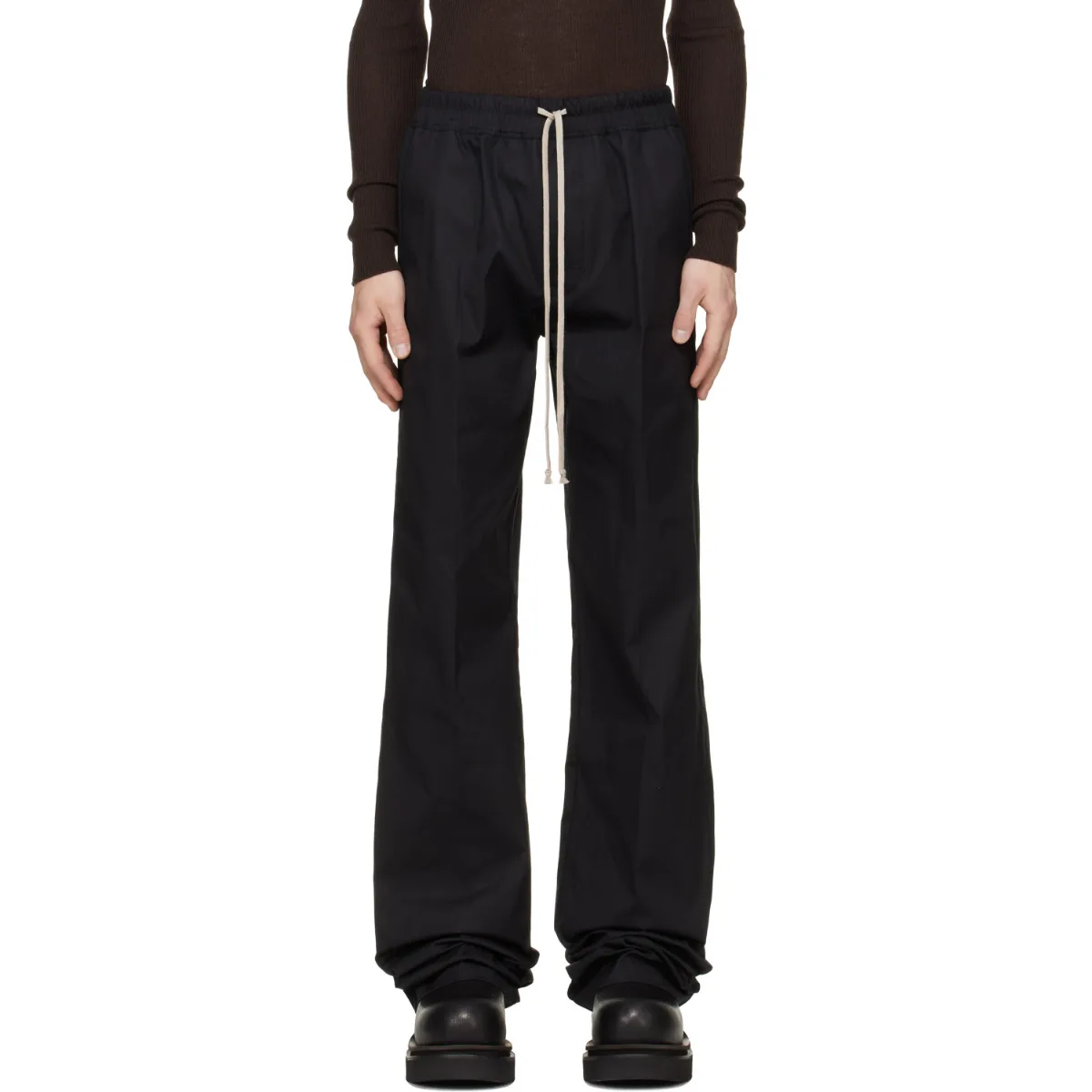Tower Dietrich Drawstring Trousers by Rick Owens