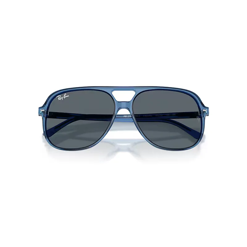 Bill 4th of July Sunglasses Transparent Blue Frame Blue Lenses by Ray-Ban