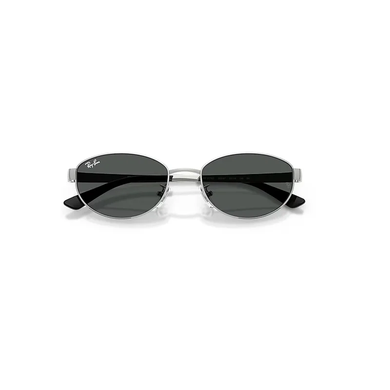 Rb3774d Sunglasses Silver Frame Grey Lenses by Ray-Ban