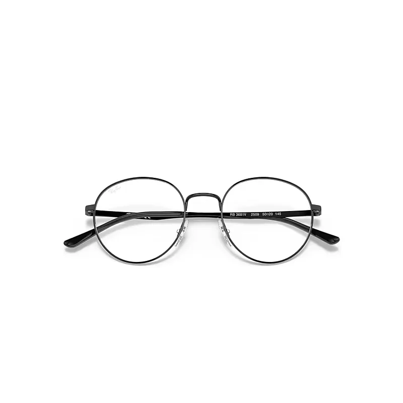 Rb3681 Optics Eyeglasses Black Frame Clear Lenses by Ray-Ban
