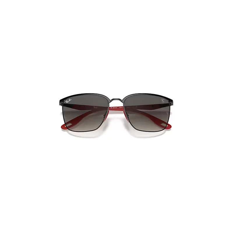 Rb3673m Scuderia Ferrari Collection Sunglasses Red Frame Grey Lenses by Ray-Ban
