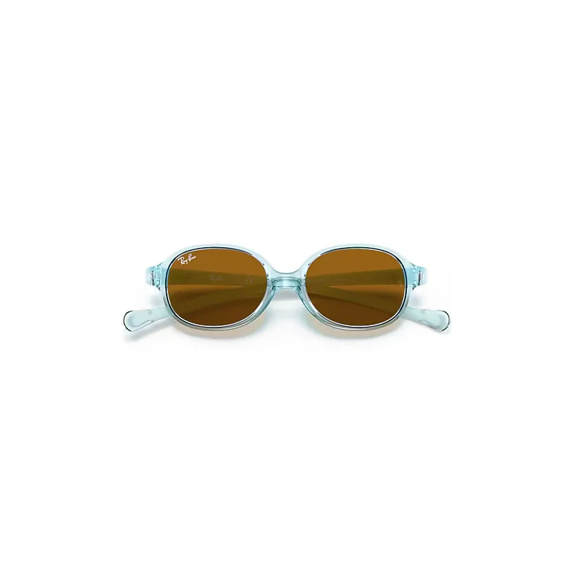 Rb9187s Sunglasses Blue Frame Brown Lenses by Ray-Ban