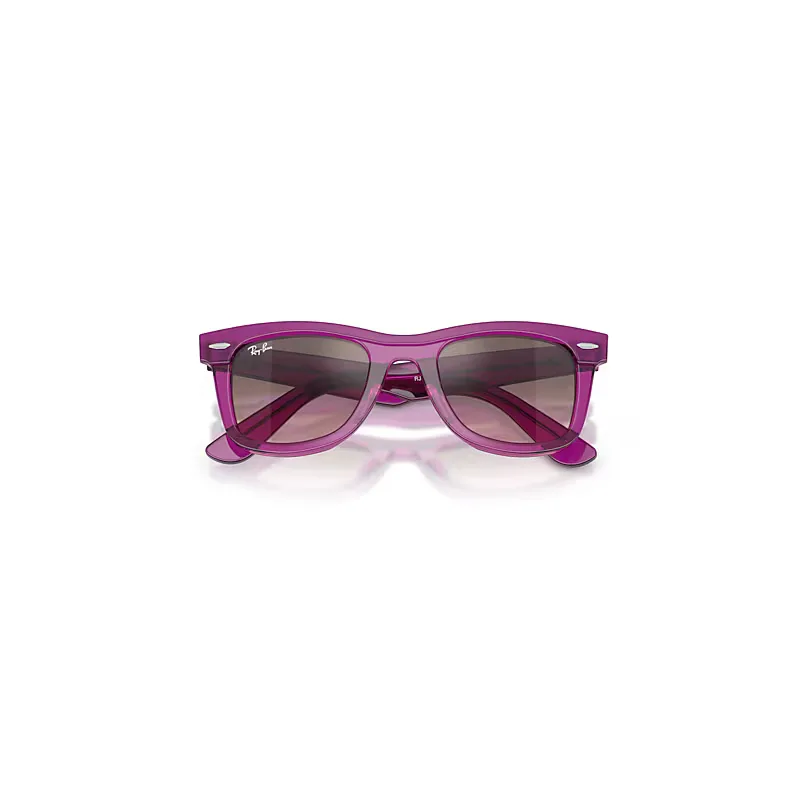 Mini Street Neat Sunglasses Violet Frame Pink Lenses by Ray-Ban
