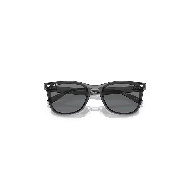 Rb4391d Sunglasses Transparent Grey Frame Grey Lenses by Ray-Ban