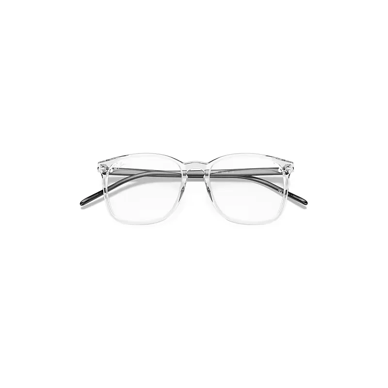 Rb5387 Optics Eyeglasses Black Frame Clear Lenses Polarized
