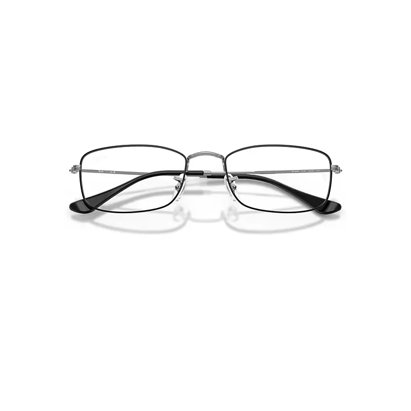 Rb6647 Optics Eyeglasses Gunmetal Frame Clear Lenses Polarized by Ray-Ban