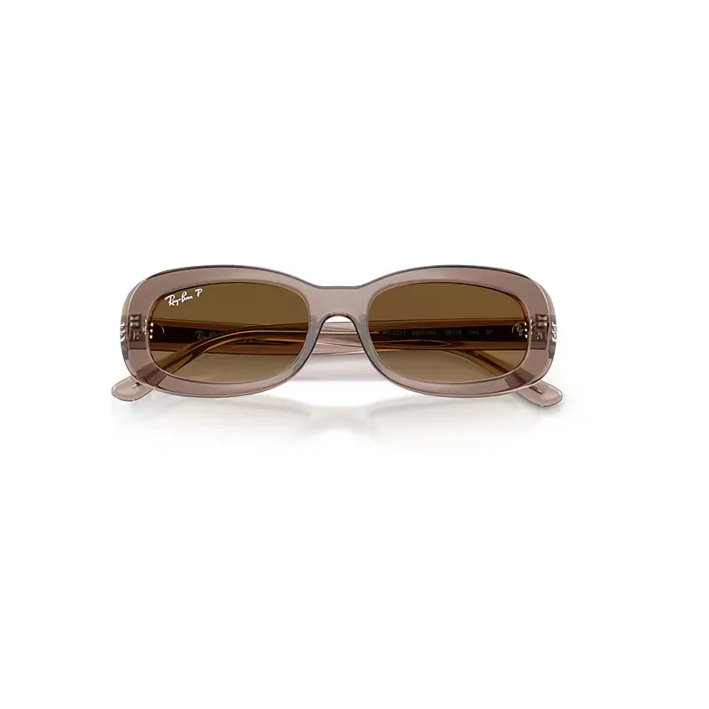 Rb2221 Sunglasses Brown Lenses Polarized by Ray-Ban