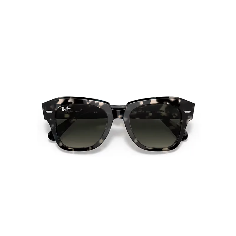 State Street Fleck Sunglasses Grey Lenses by Ray-Ban