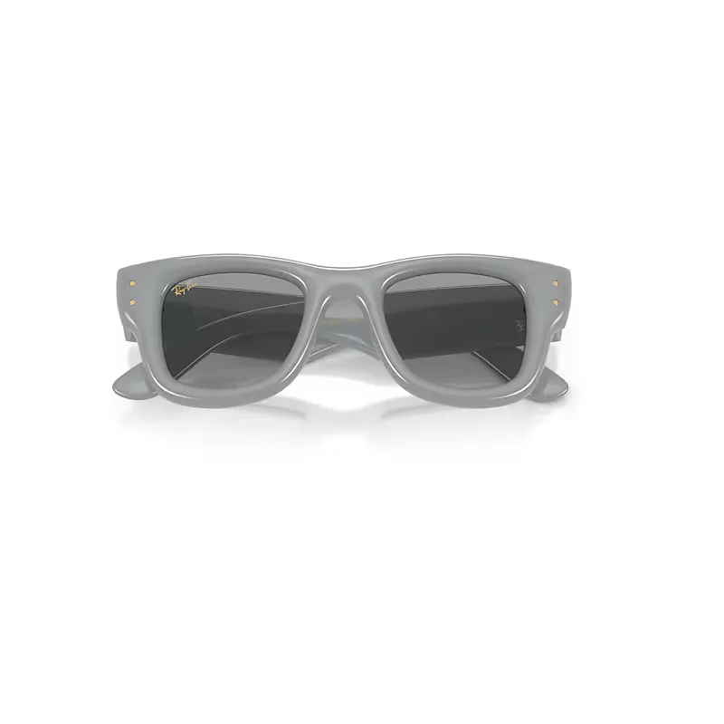 Wayfarer Puffer Sunglasses Grey Lenses by Ray-Ban