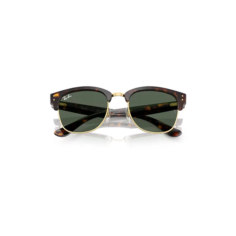Clubmaster Reverse Sunglasses Green Lenses