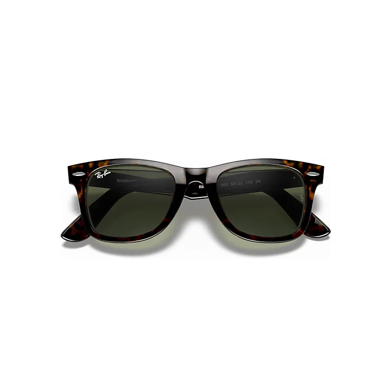 Original Wayfarer Classic Sunglasses Green Lenses by Ray-Ban
