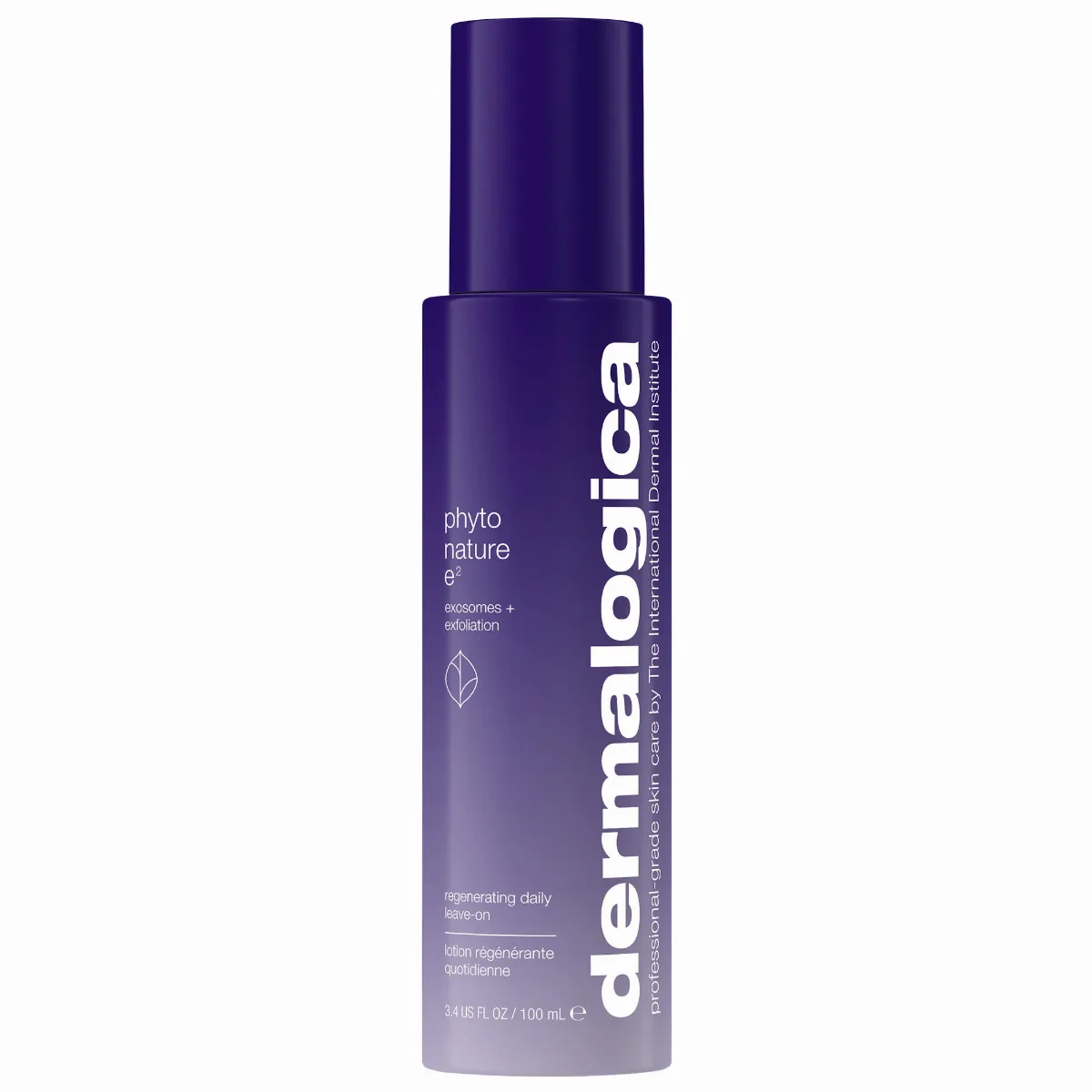 Phyto Nature E² Exosome + Exfoliation Leave-On Treatment Serum for Smoother Texture, Brighter Skin & Wrinkles 3.4 oz/100 mL by Dermalogica