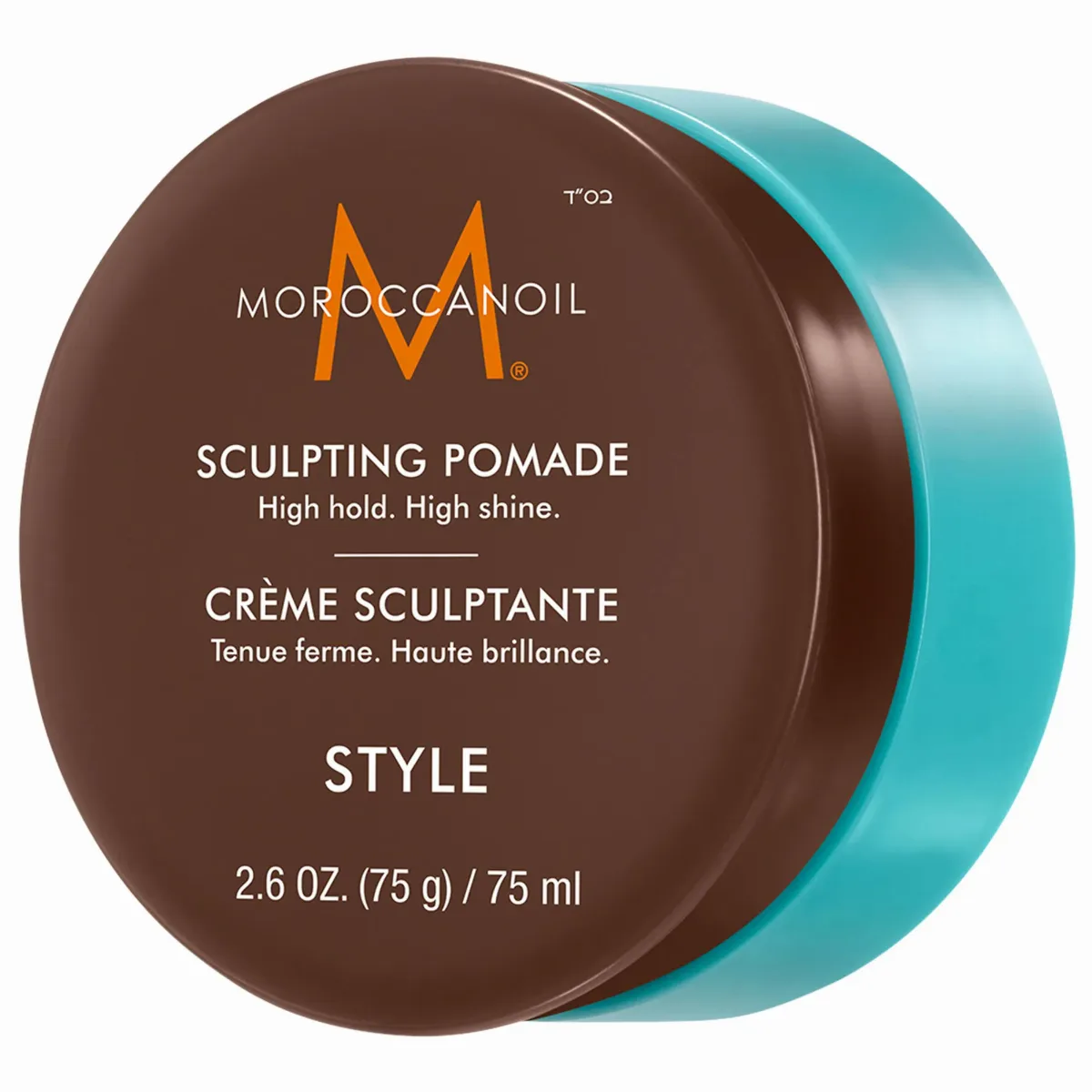 Strong Hold High Shine Sculpting Pomade 2.6 oz/75 Ml by Moroccanoil