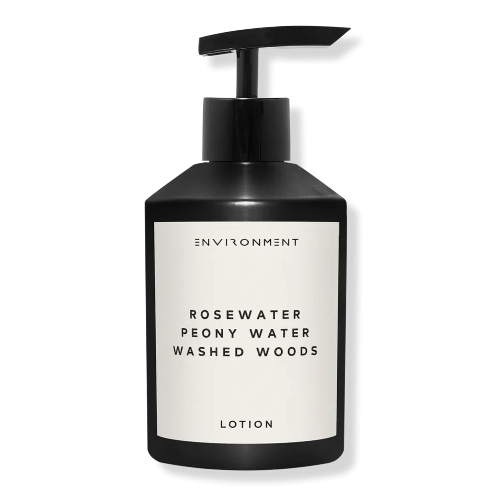Rosewater Peony Water Washed Woods Lotion by ENVIRONMENT