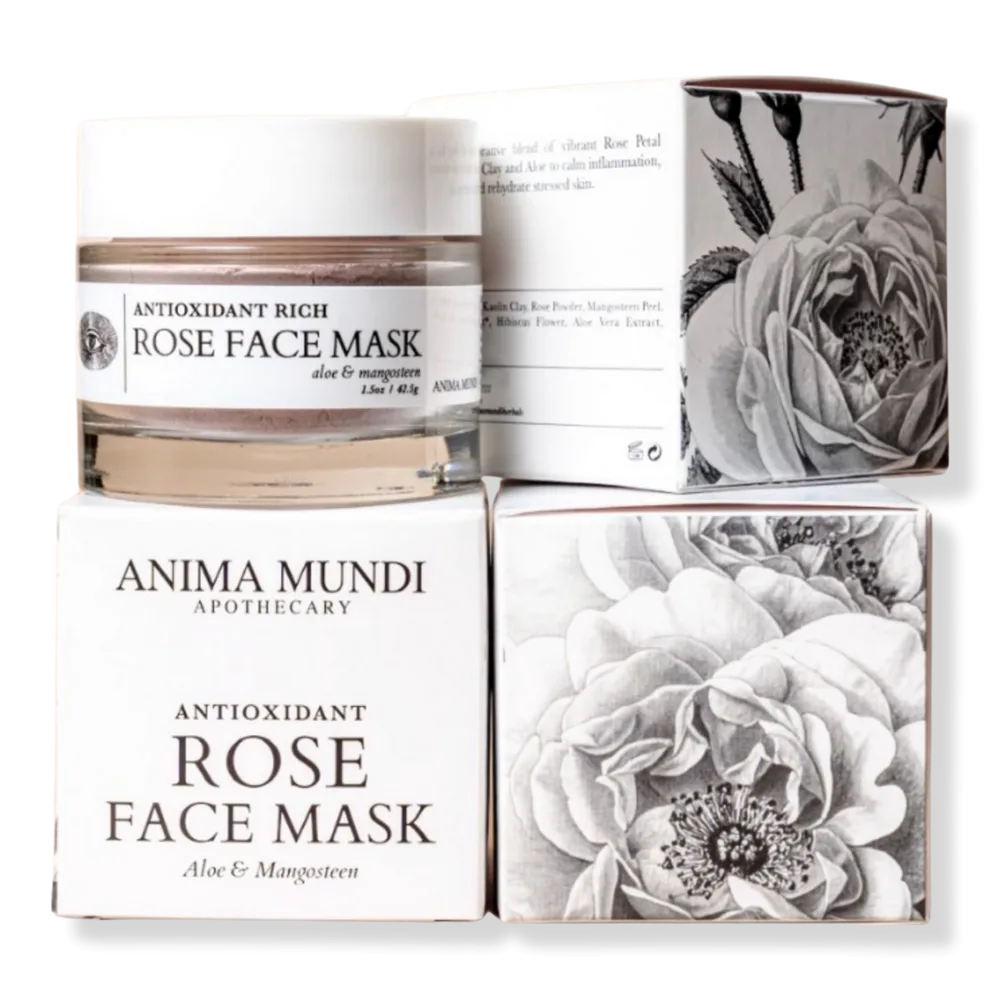 Rose Face Mask Purify + Hydrate by Anima Mundi