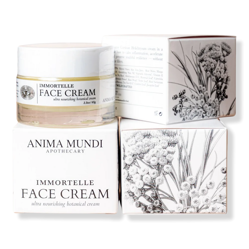 Immortelle Face Cream Hydrating + Rejuvenate by Anima Mundi