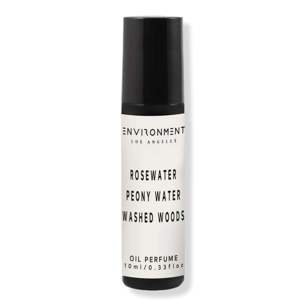 Rosewater Peony Water Washed Woods Oil Perfume by ENVIRONMENT