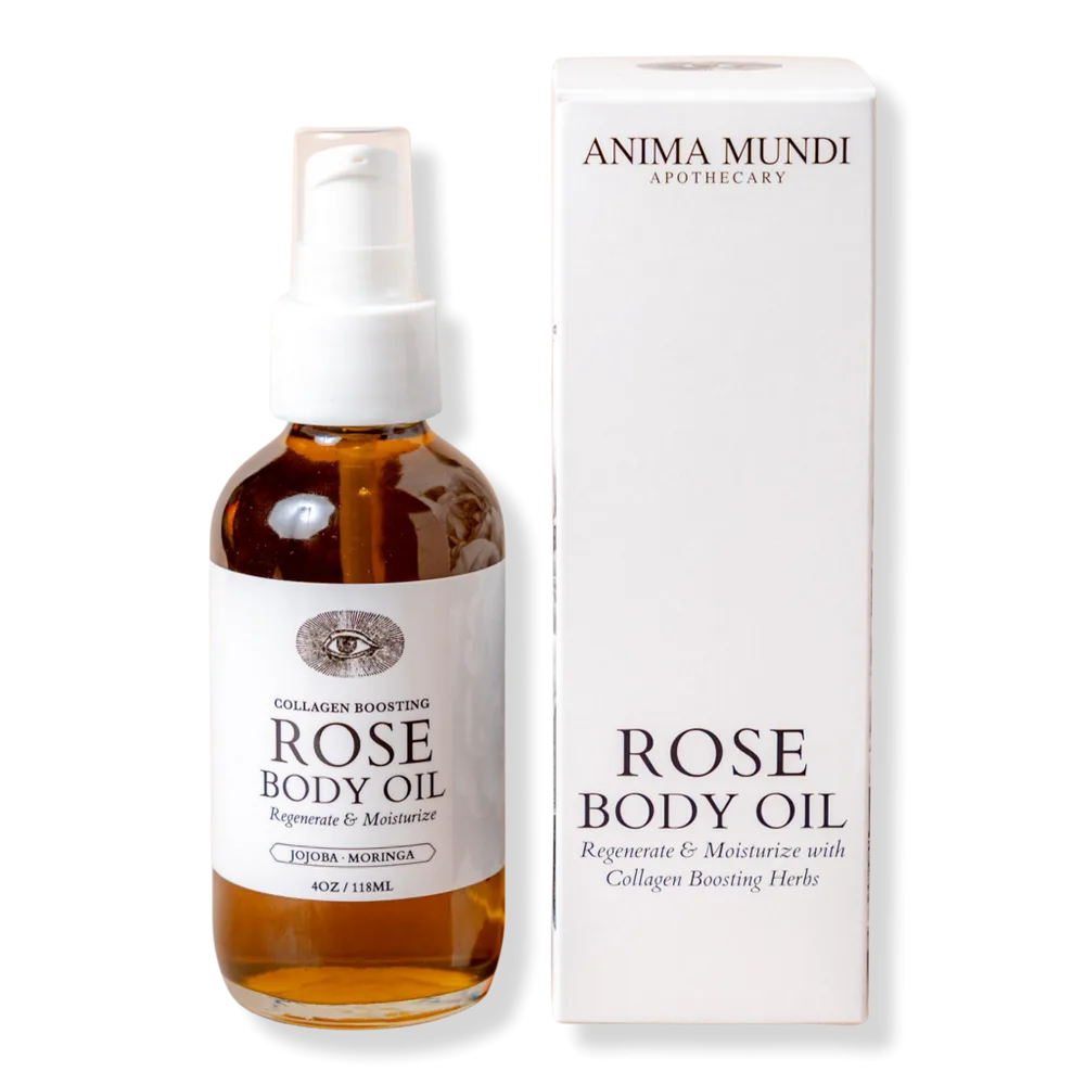 Collagen Booster Rose Body Oil Regenerative + Moisturizing by Anima Mundi