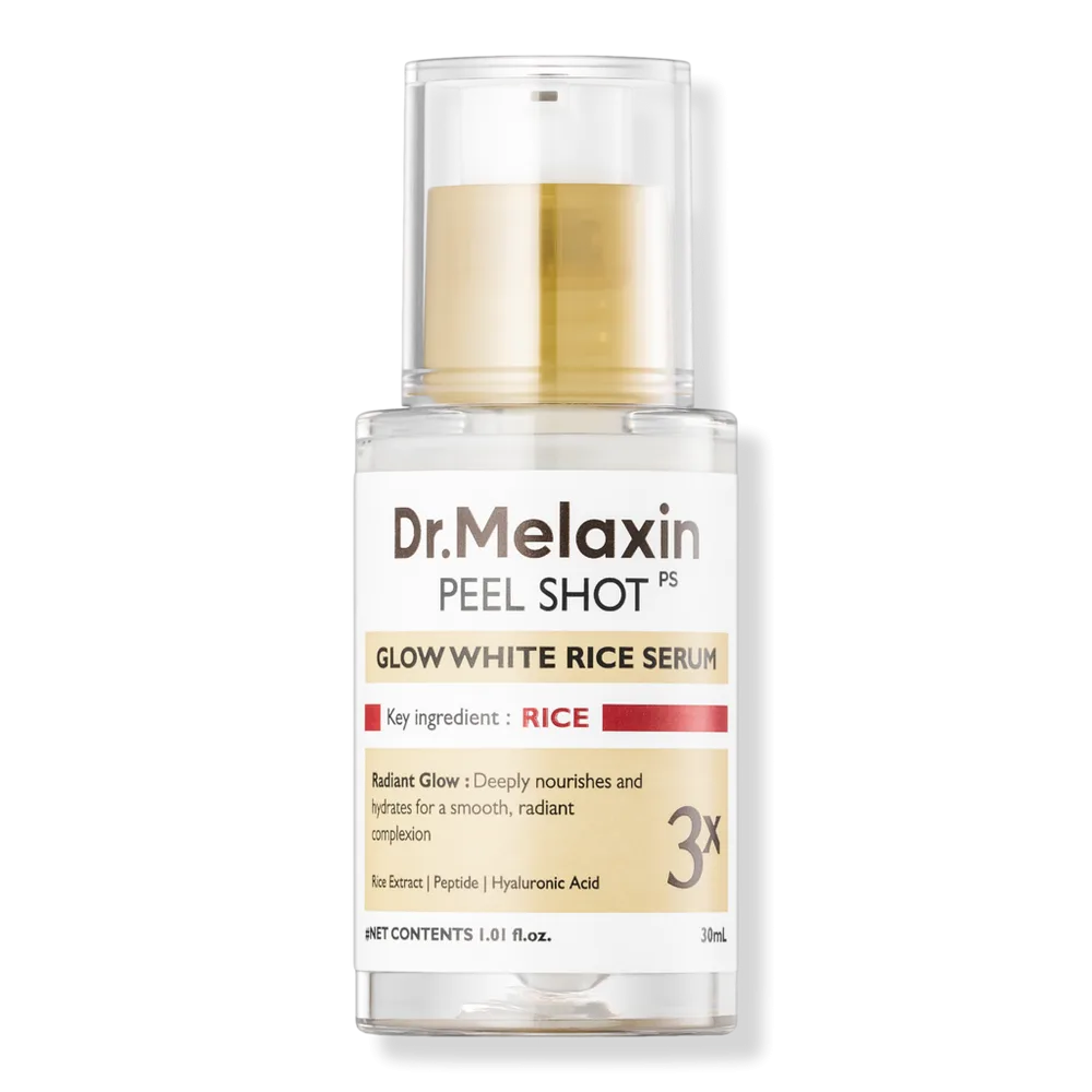 Peel Shot Glow White Rice Serum by Dr. Melaxin