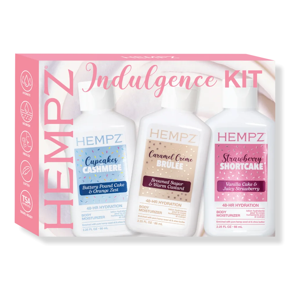 Mini Indulgence Moisturizers Kit by Hempz