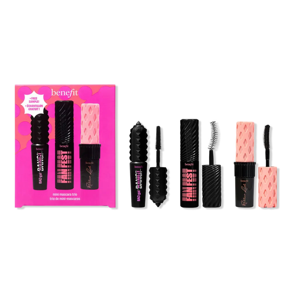 Lit Up Lashes Mini Mascara Trio Set by Benefit Cosmetics