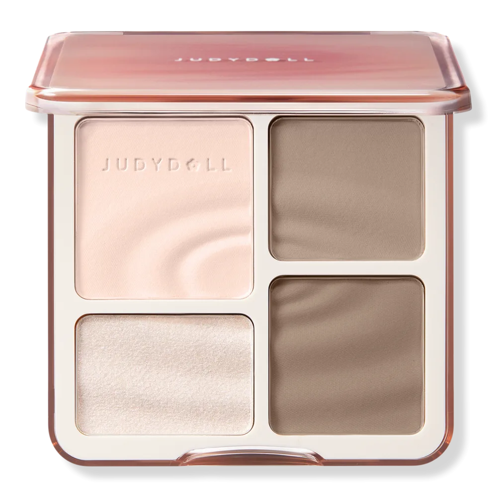 2 in 1 Highlighter Contour Palette by JudyDoll