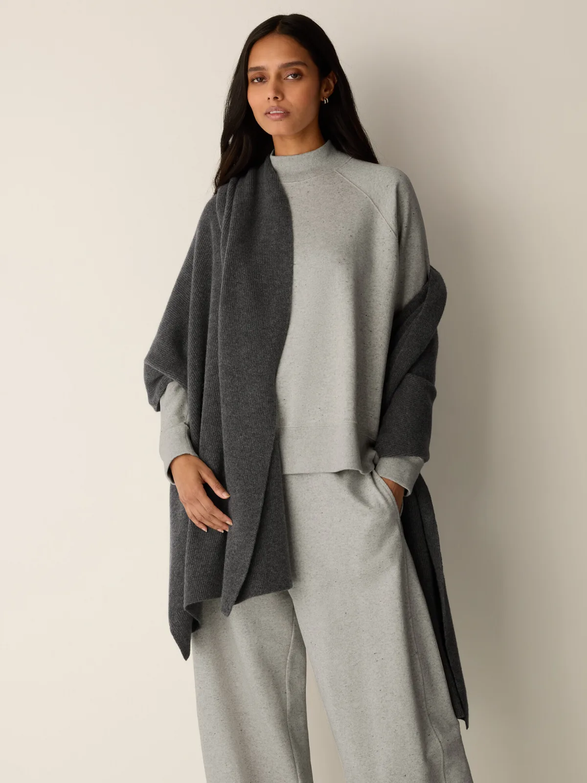 Italian Cashmere Wrap by EILEEN FISHER