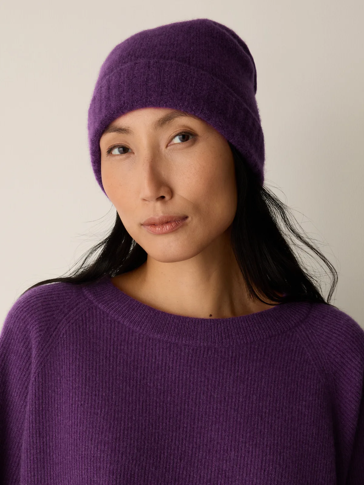 Cashmere Silk Boucle Bliss Hat by EILEEN FISHER