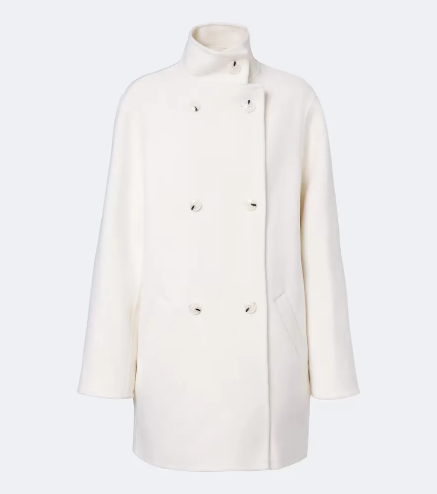 Olmo Wool and Cashmere Coat by Loulou de Saison