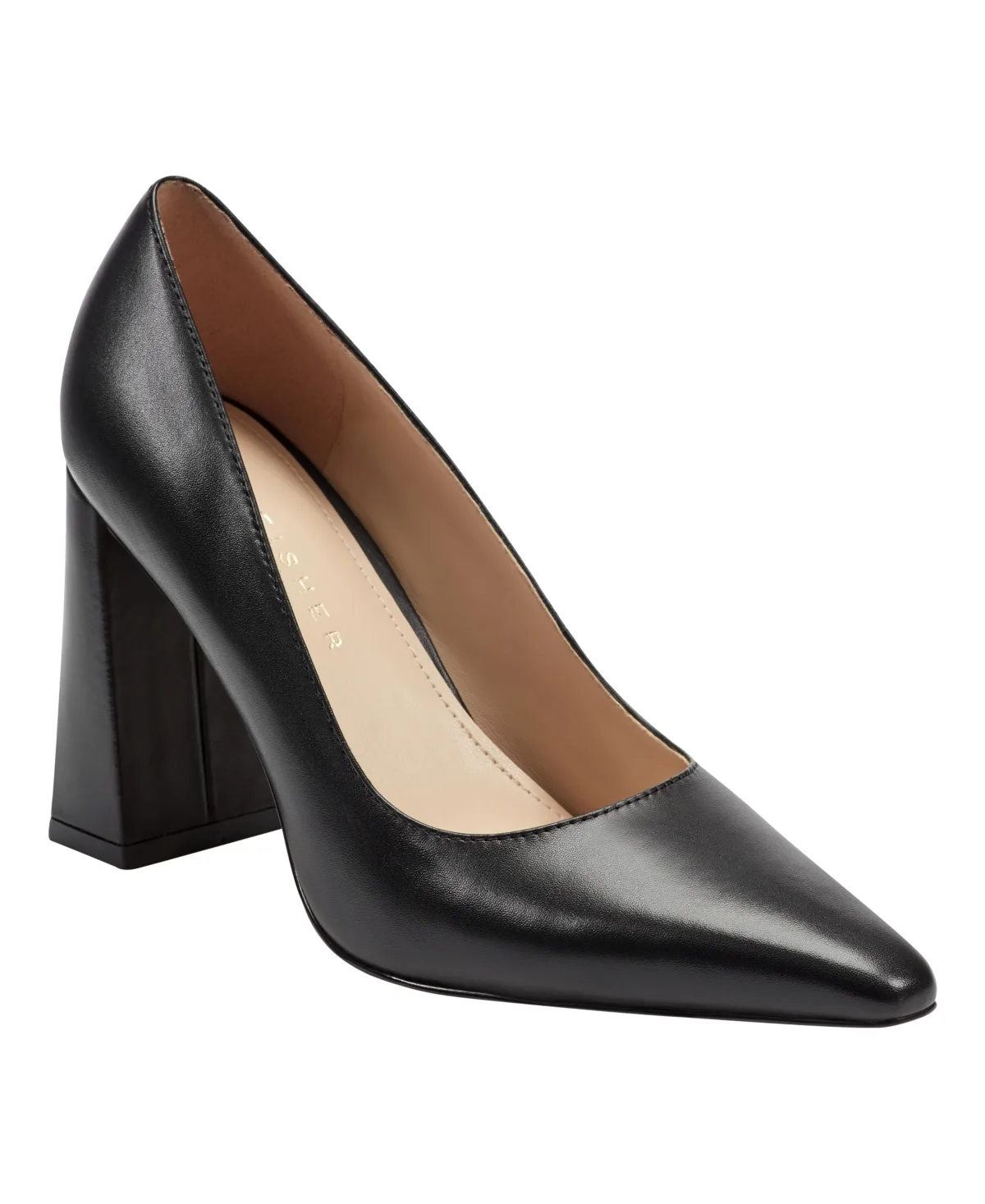 Minny Tapered Block Heel Pumps by Marc Fisher Ltd