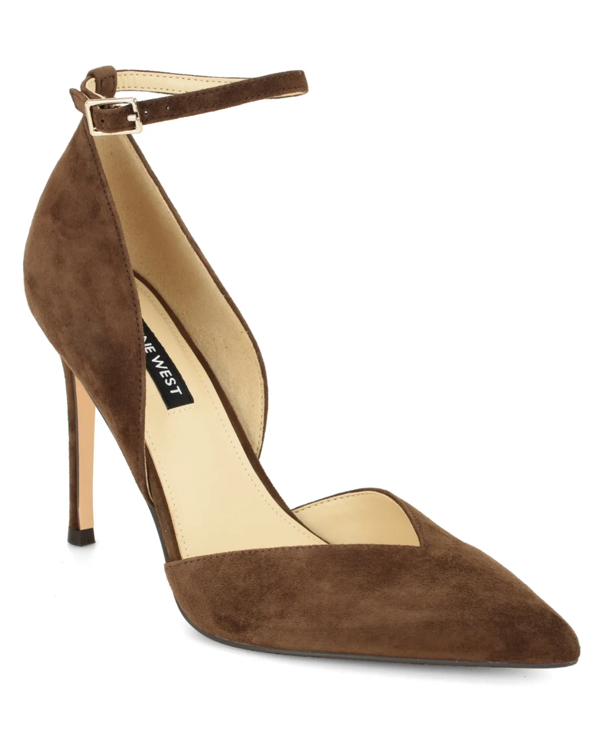 Frendy Suede D'orsay Stiletto Pumps