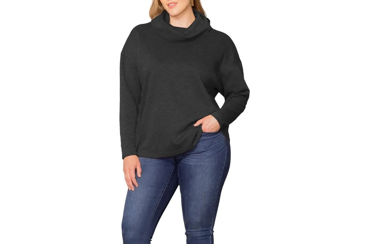Astrid Turtleneck Sweater by Kiyonna