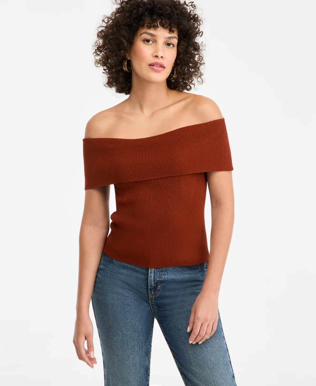Off-The-Shoulder Sweater by I.n.c. International Concepts