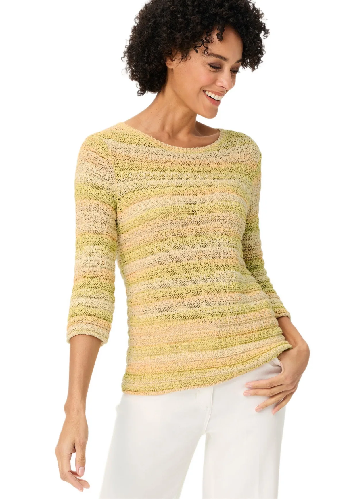 Ombre Stripe Sweater