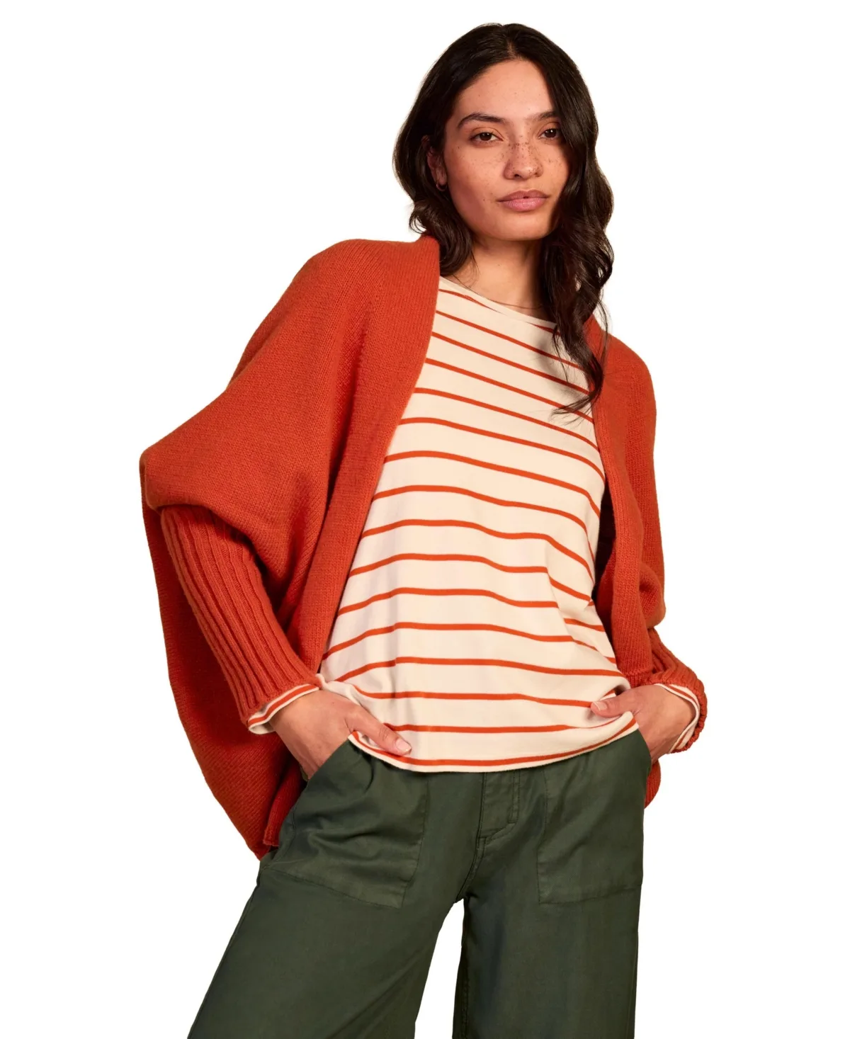 Long Sleeve Cocoon Cardigan by Celtic & Co.