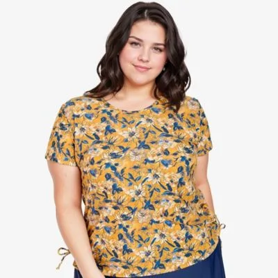 Adele Short Sleeved Swim Top Swim Bottoms Bras by Calypsa
