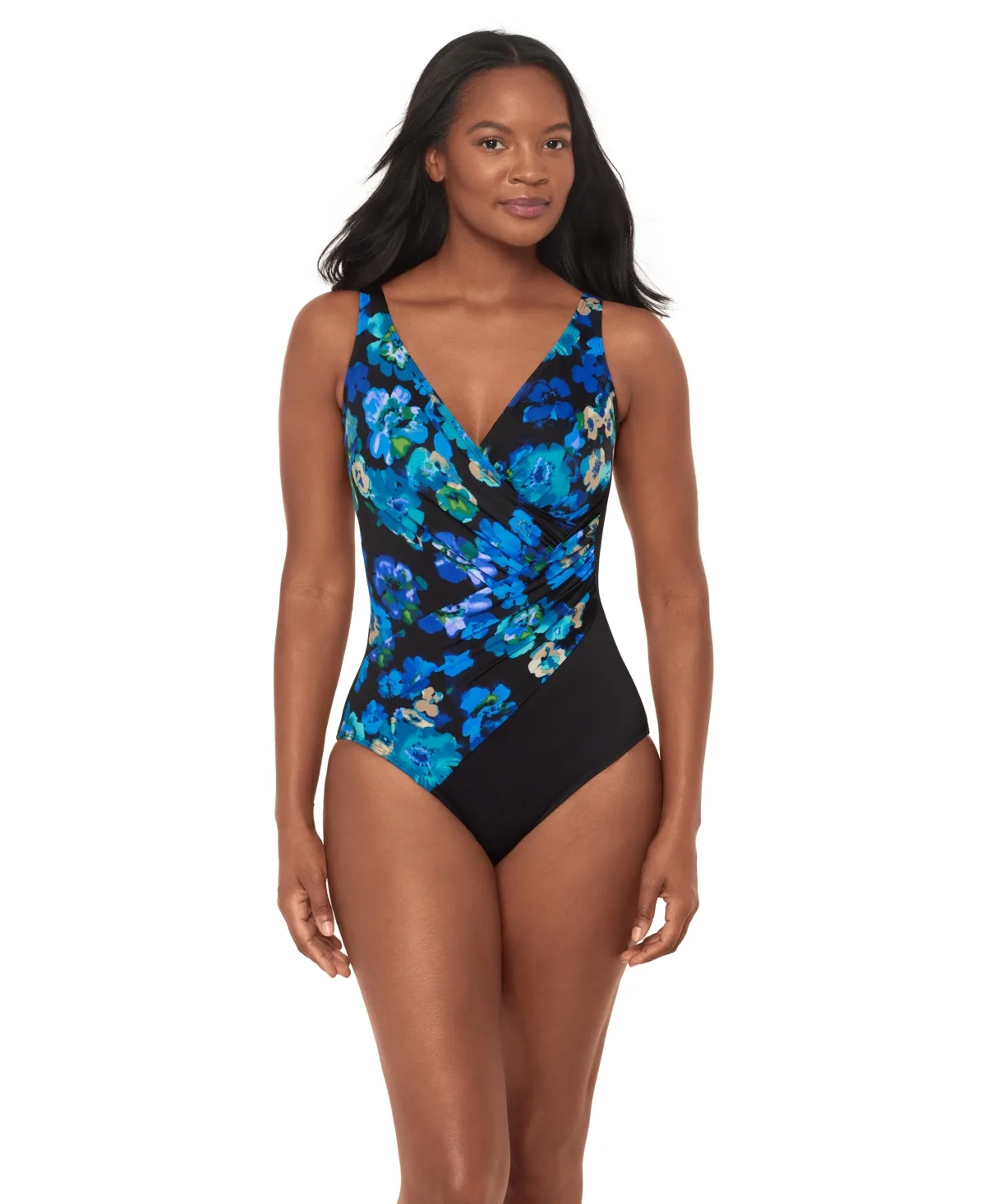 Secret Garden Oceanus Soft Cup One-Piece Swimsuit by Miraclesuit